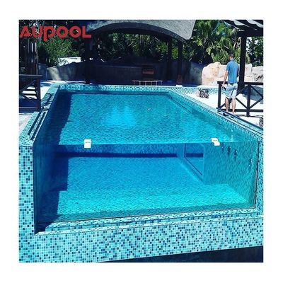 Spessore 30-300mm Piscina Acrilica Chiara Aupool Dimensioni personalizzate per il divertimento in famiglia