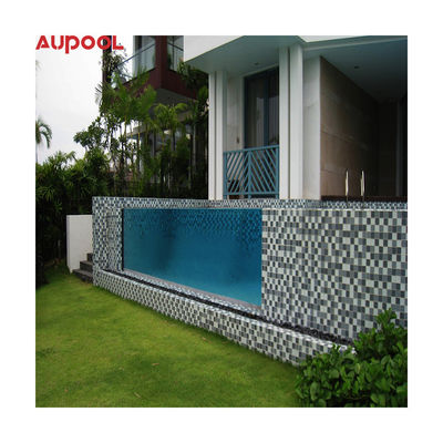 Excelente foglio di acrilico fuso resistente alle intemperie per una grande piscina prefabbricata