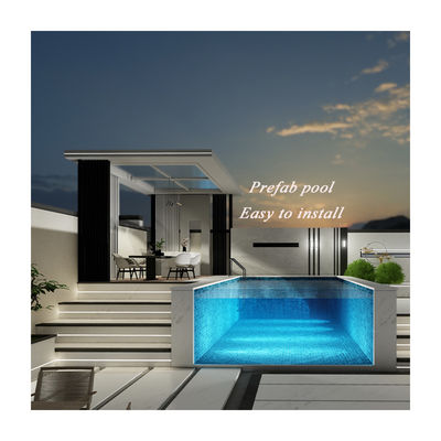 Piscine prefabbricate di design separabile con materiale di montaggio e densità facile