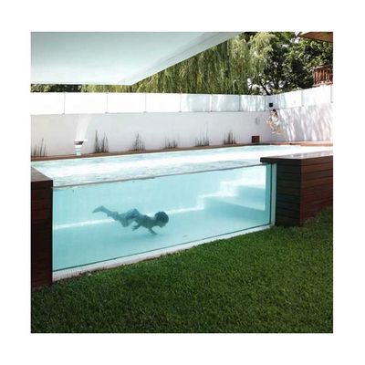 Facile da installare Piscina prefabbricata 30 anni non ingiallita Luxury Flat Pack Cortile