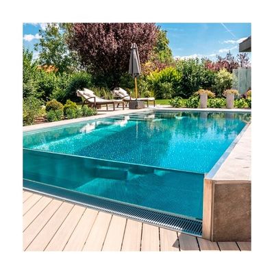 Pannelli di fogli di acrilico trasparenti per applicazioni personalizzate in piscina esterna