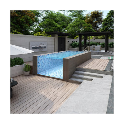 Villa acrilica piscina 6ft profonda Balboa controllata rettangolare sopra il terreno piscina