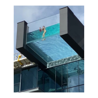 100% Purezza Alta durezza superficiale Sopra terra Finestra Acrilica Chiara Casa Piscina