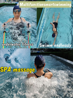 100% PMMA vergine Acrilico importato piscina infinita Container di spedizione scuola