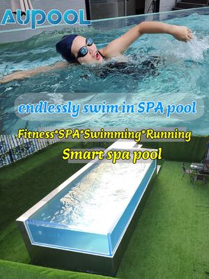 100% PMMA vergine Acrilico importato piscina infinita Container di spedizione scuola