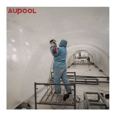 Diverse forme Fibra di vetro sopra terra Piscina acrilica con lavorazione di stampaggio