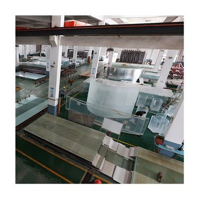 Piscine infinite all'aperto in superficie Fibra di vetro Lucite Densità acrilica 1,2 g/cm3