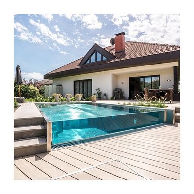 Dimensioni personalizzate favorevoli Spessore 30-300 mm Lastra trasparente acrilica per piscina