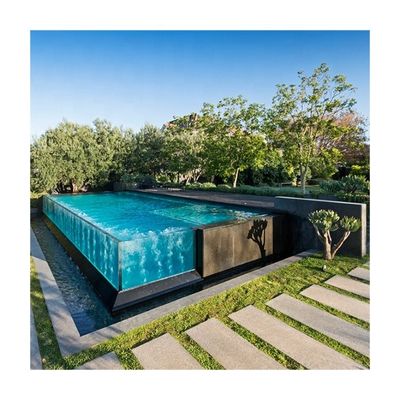 Dimensioni personalizzate favorevoli Spessore 30-300 mm Lastra trasparente acrilica per piscina