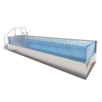 Piscine di ginnastica Piscine infinite Container di spedizione Piscine di piscina Spa Piscine Piscine in acciaio inossidabile