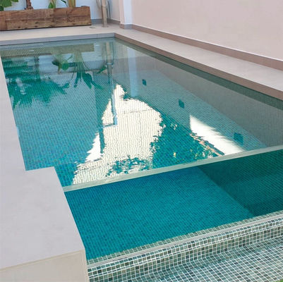 Disegno di piscina acrilica da 30 mm-950 mm con processo di polimerizzazione a temperatura costante secca