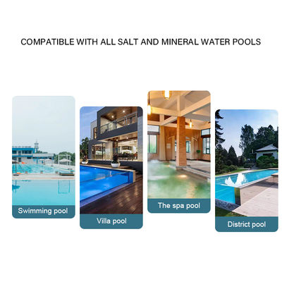 110-265VAC Generatore di sale clorato per piscina con uscita di ipoclorito di sodio al 12,5%