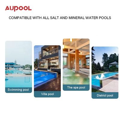 15-45 g di uscita di cloro generatore di sale di cloro AUPOOL 2 in 1 per piscina pubblica