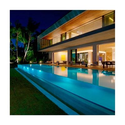 Disegno di piscina acrilica basato sulla domanda del cliente per l'arredamento della piscina interna di Country Estate