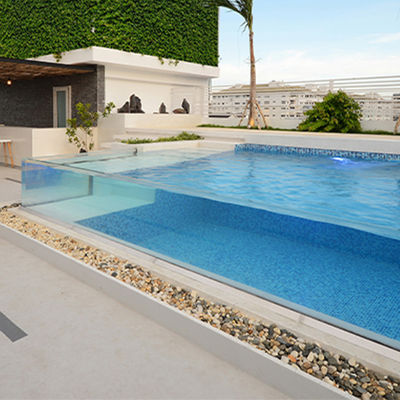 1.20g/cm3 Densità ed eccellente resistenza alle intemperie AUPOOL Piscine in vetro per piscine esterne