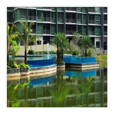 100% Lucite PMMA Importazione di lamiere di vetro acrilico trasparente per piscina