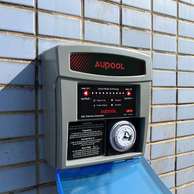 Consumo di potenza Watt da 100.4 a 190.1 AUPOOL Generatore di cloro di sale con logo personalizzato