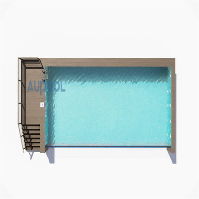 Tavola acrilica per piscina esterna con flessibilità di dimensioni personalizzate