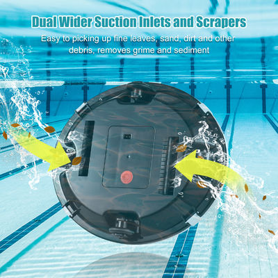 Pulizzatore di piscina senza fili per la funzione umida e secca