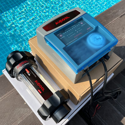 Clorinatore di sale per piscina di acqua salata 27.5Vdc Uscita 100.4-190.1 Watt Consumo di energia