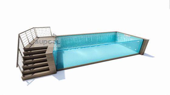 Facile da installare Fibra di carbonio cartone materiale composito FRP vasca interna piscina per hotel palestre
