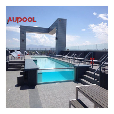 Parete acrilica della piscina spessa 100 mm con tecnologia di polimerizzazione termostatica a secco