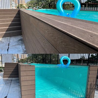 Due pompe d'acqua per la filtrazione completa piscina prefabbricata per lo spazio sotterraneo