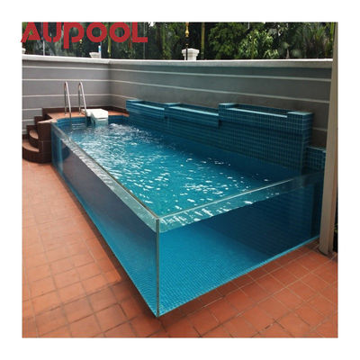 Conchiglia di piscina in fibra di vetro acrilica per piscina interna Intex
