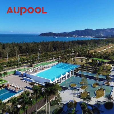 Pannello acrilico PMMA a 100% di Lucite importato per piscina esterna di design moderno