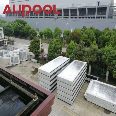 Pannello acrilico PMMA a 100% di Lucite importato per piscina esterna di design moderno
