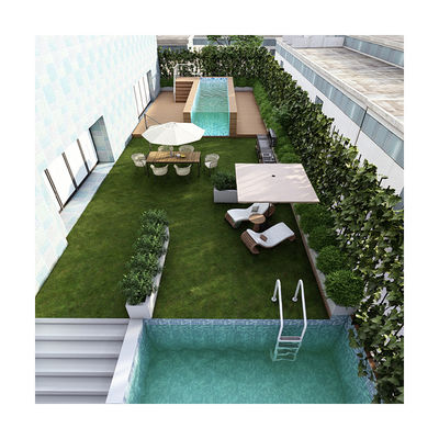 18m3 Piscine Capacità dell'acqua Disponibilità del pannello acrilico personalizzato Spessore Piscine esterne Hotel vetro