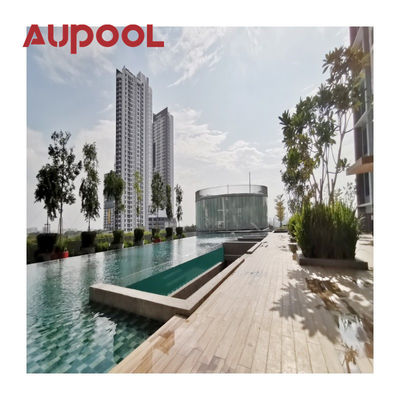 100 mm trasparente vetro acrilico pannello piscina foglio acrilico fuso stile ovale