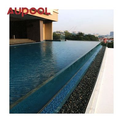 100 mm trasparente vetro acrilico pannello piscina foglio acrilico fuso stile ovale