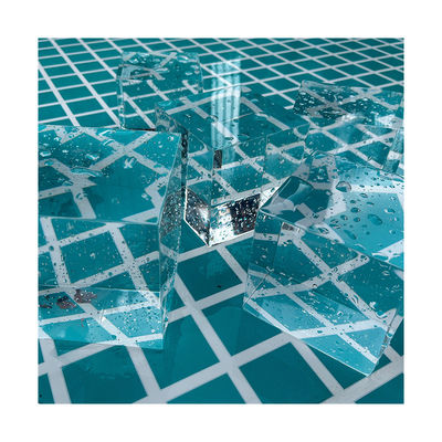 Alte trasmissioni luminose 93% pannelli di campionamento acrilico trasparente per piscina familiare all'aperto