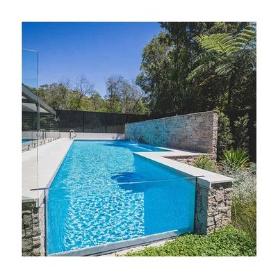 La richiesta del cliente giardino acqua festa piscina acrilica per pompa d'aria infinity pool