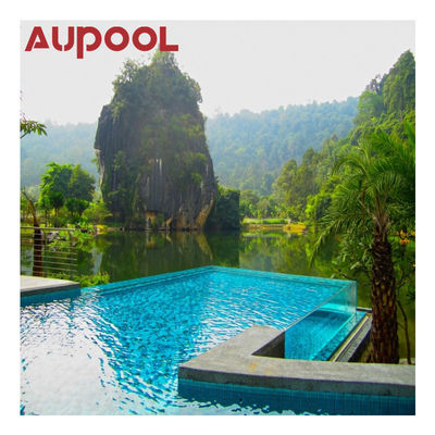 Copertina di piscina a distanza in vetro acrilico trasparente per piscine intermontuose