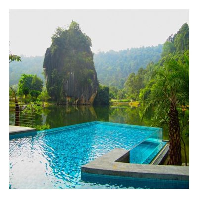 Deluxe Balboa System USA piscina acrilica senza fine per massaggi all'aria aperta e ugello a getto