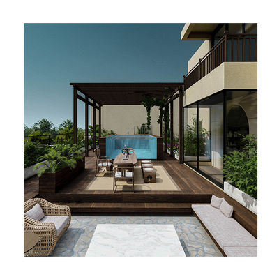 Trasmissione della luce ad alta trasparenza 92,5% Lucite Acrylic Prefab Pool per il cortile dell'hotel