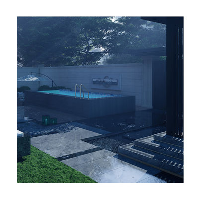 Trasmissione della luce ad alta trasparenza 92,5% Lucite Acrylic Prefab Pool per il cortile dell'hotel