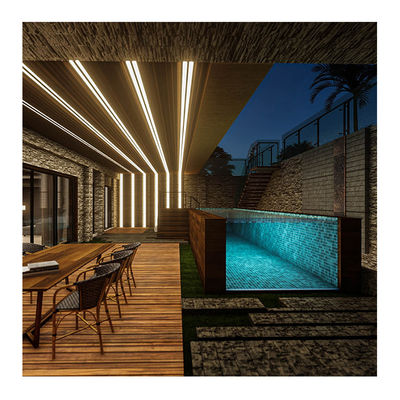 Lucite acrilica in fibra di vetro Frp Rooftop Infinite Container Piscina Piscine