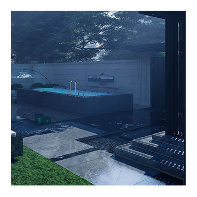 Lucite acrilica in fibra di vetro Frp Rooftop Infinite Container Piscina Piscine