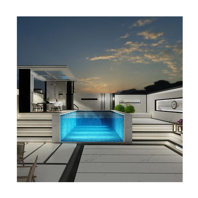 Piscine esterne a pannello acrilico super trasparente