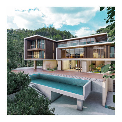 Lucite Acrylic Above Ground Container Modulare Home Pool con Disegno di Finestra a Parete Chiara