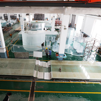 Materiali PMMA piscina infinita per la domanda del cliente nella formazione di riabilitazione