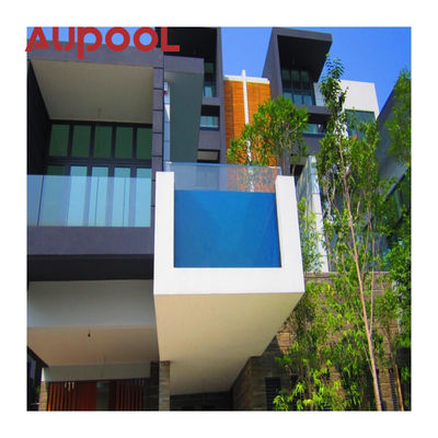 Piscine esterne di design moderno Acrilico Piscine esterne 100% Lucite PMMA Importate