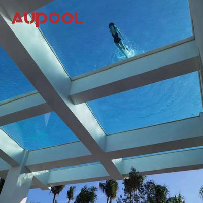 Piscine esterne di design moderno Acrilico Piscine esterne 100% Lucite PMMA Importate