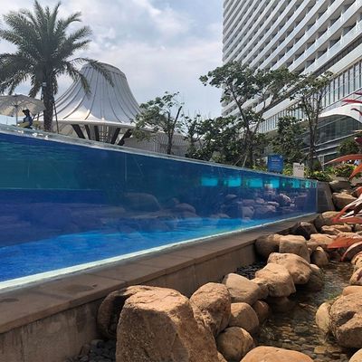 Trasmissione di luce ad alta trasparenza Università su misura Piscina di superficie