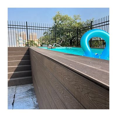 Piscine prefabbricate con pannello acrilico a 100 mm sopra il suolo