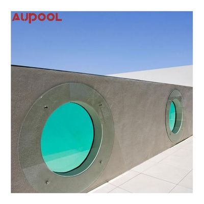 Piscine prefabbricate con telaio in acciaio montato con telaio in metallo con filtro acrilico e sabbia trasparente