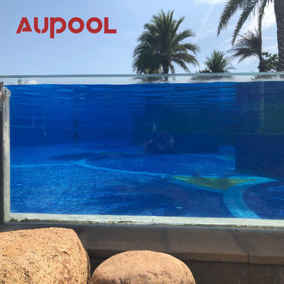 Piastra acrilica trasparente pannello acrilico fuso personalizzabile per piscina a finestra sottomarina